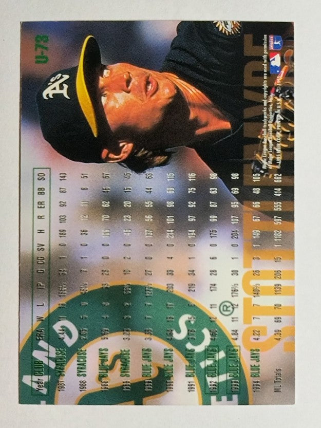 1995 Fleer Update #73 Todd Stottlemyre