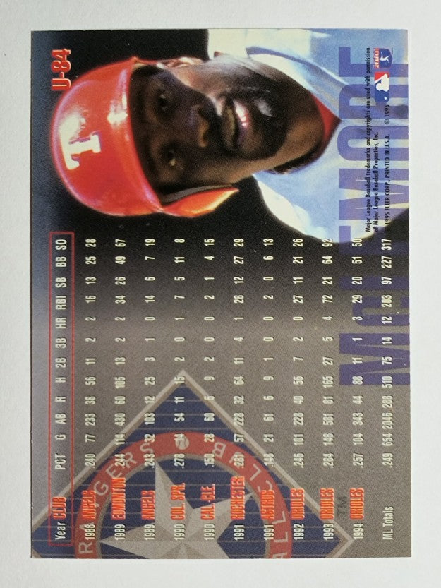 1995 Fleer Update #84 Mark McLemore