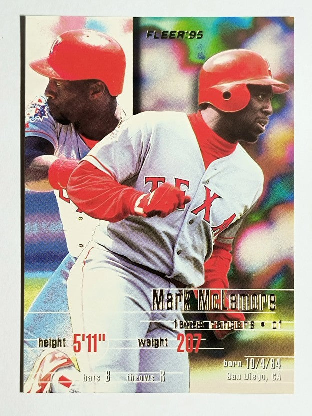 1995 Fleer Update #84 Mark McLemore