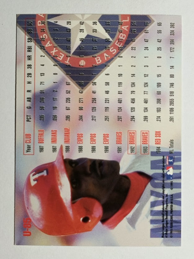 1995 Fleer Update #85 Otis Nixon