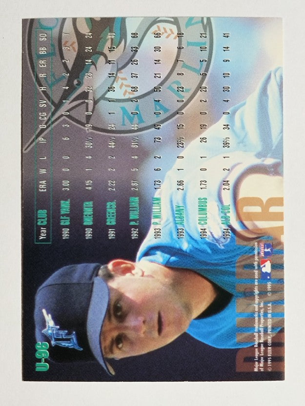 1995 Fleer Update #96 Matt Dunbar RC