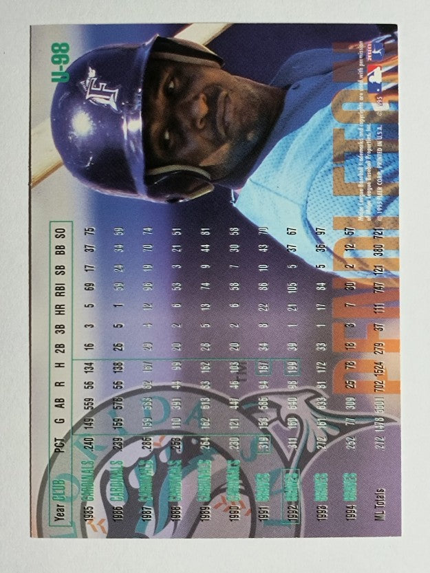 1995 Fleer Update #98 Terry Pendleton