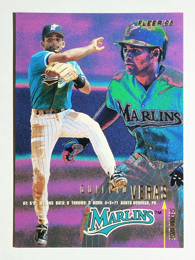 1995 Fleer Update #100 Quilvio Veras