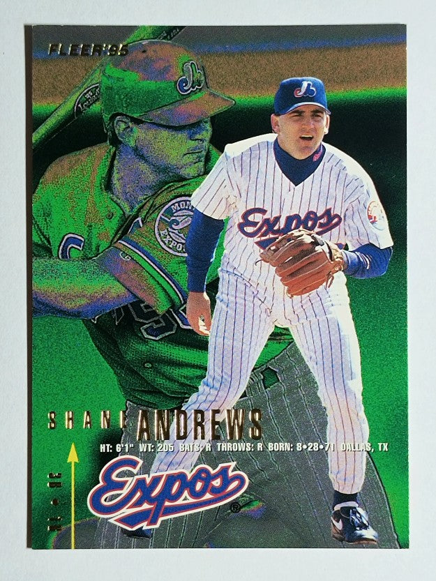 1995 Fleer Update #103 Shane Andrews