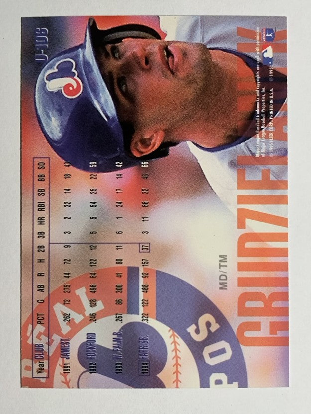 1995 Fleer Update #106 Mark Grudzielanek RC