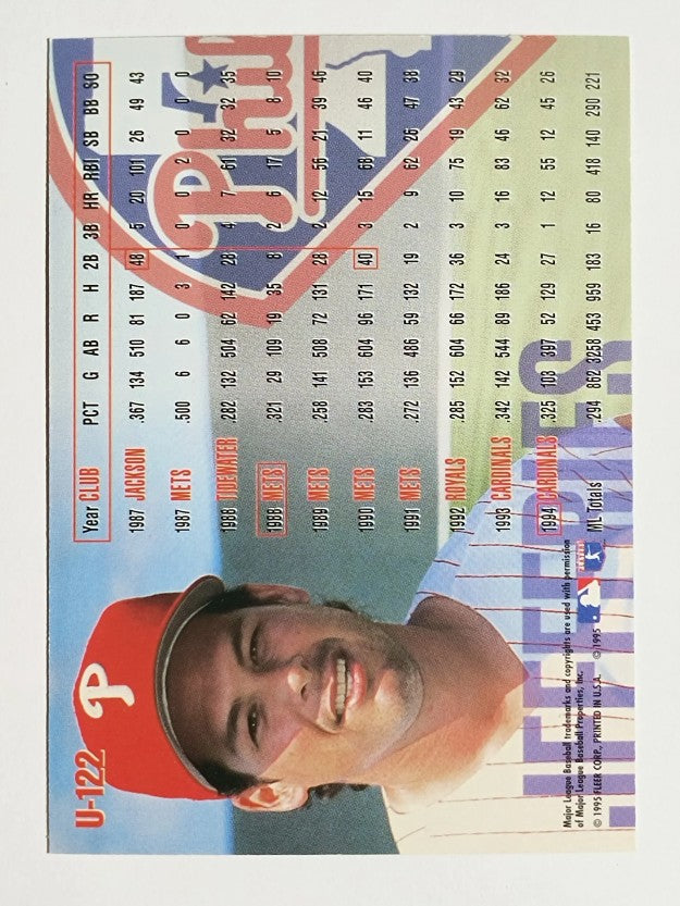 1995 Fleer Update #122 Gregg Jefferies
