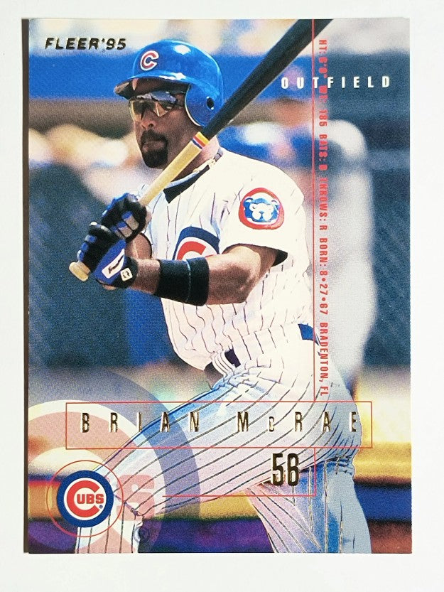 1995 Fleer Update #126 Brian McRae