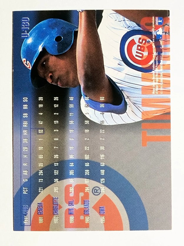1995 Fleer Update #130 Ozzie Timmons