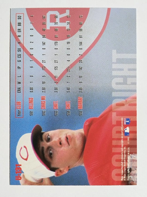 1995 Fleer Update #131 John Courtright