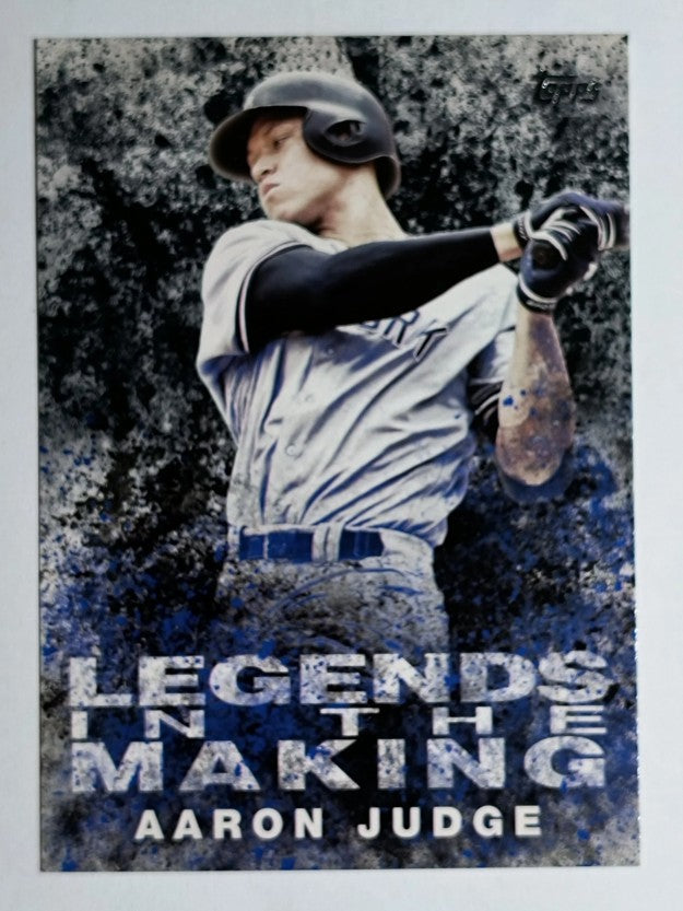 2018 Topps Legends in the Making Black #LTMAJ Aaron Judge