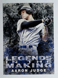 2018 Topps Legends in the Making Black #LTMAJ Aaron Judge