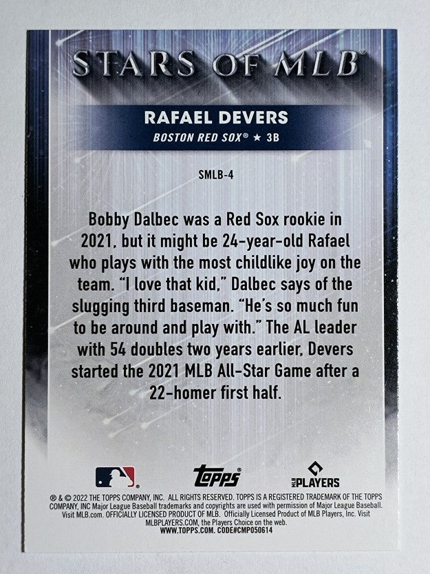 2022 Topps Stars of MLB #SMLB4 Rafael Devers
