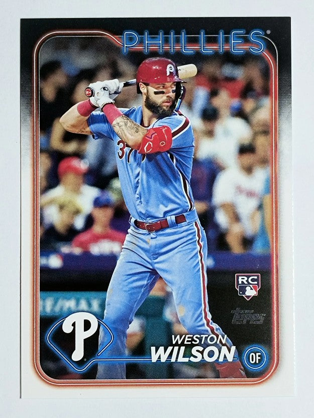 2024 Topps #658 Weston Wilson RC