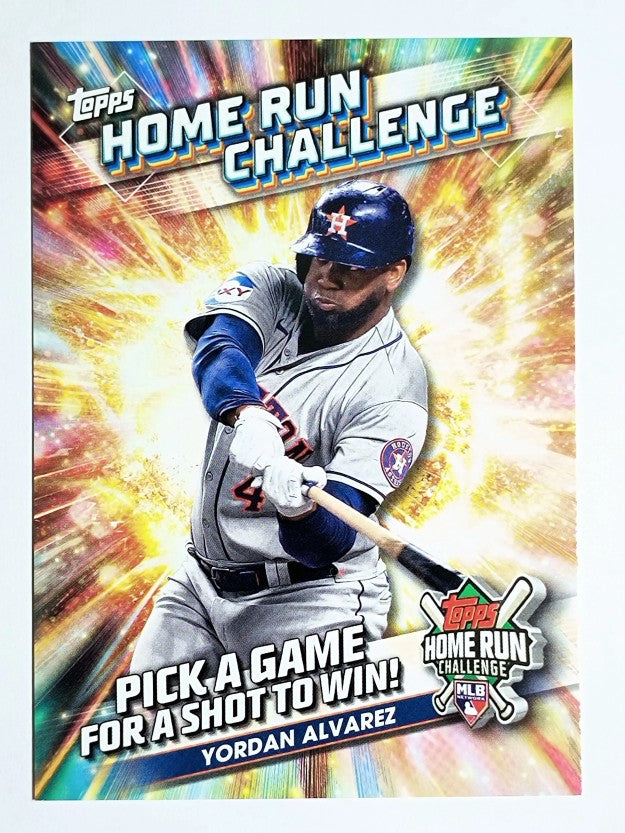 2024 Topps Home Run Challenge Code Cards Series 2 #HRC11 Yordan Alvarez