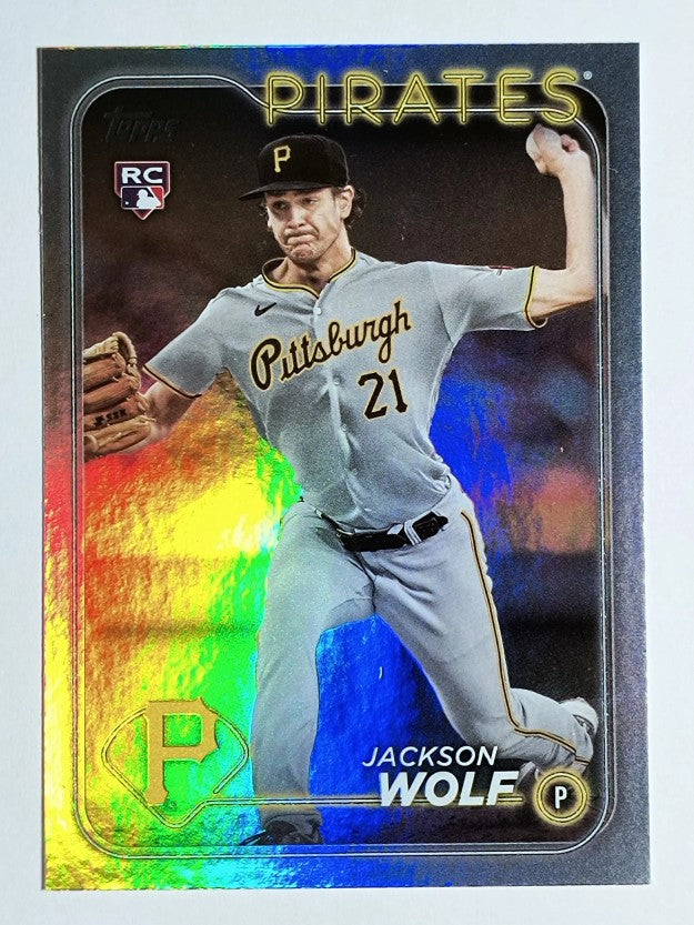 2024 Topps Rainbow Foil #523 Jackson Wolf