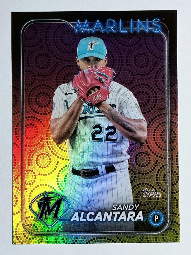 2024 Topps Summer Foil #636 Sandy Alcantara