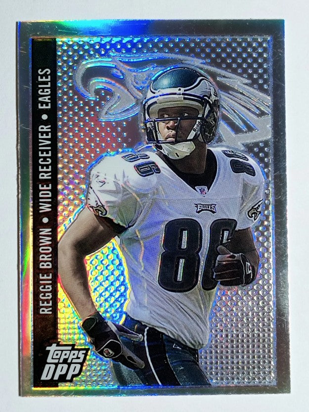 2006 Topps Draft Picks and Prospects Chrome Black Refractors #18 Reggie Brown