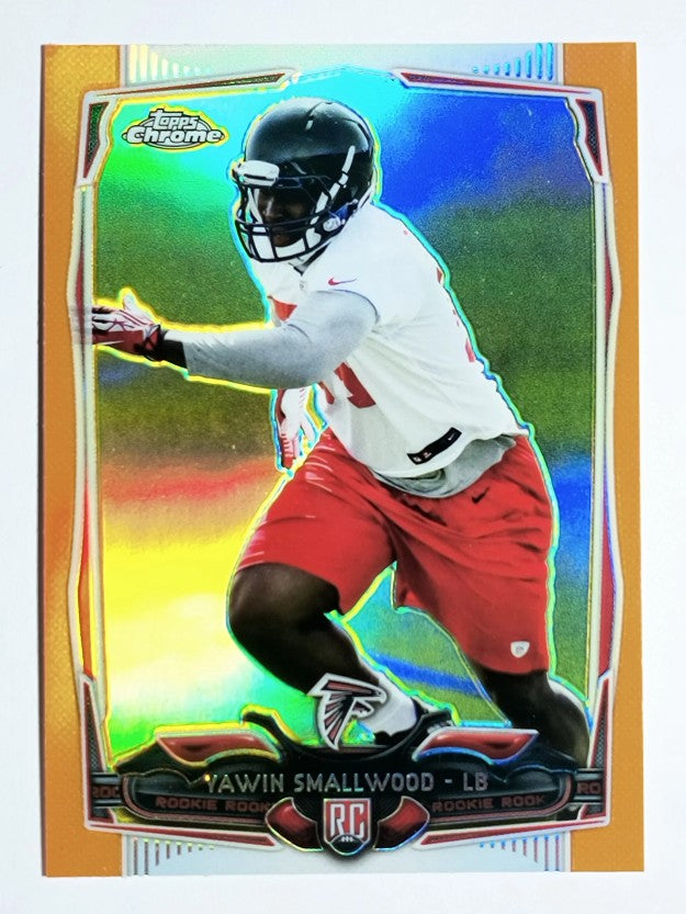 2014 Topps Chrome Orange Refractors #128 Yawin Smallwood