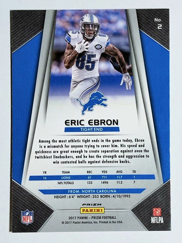 2017 Panini Prizm Prizms #2 Eric Ebron