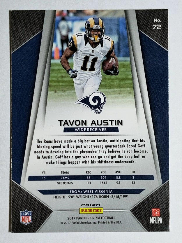 2017 Panini Prizm Prizms #72 Tavon Austin