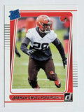 2021 Donruss #326 Jeremiah Owusu-Koramoah RR RC