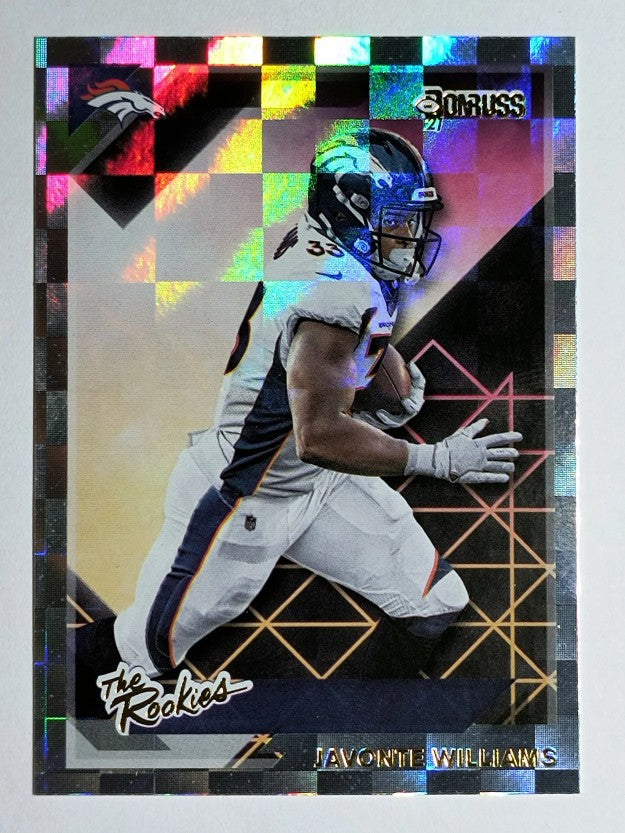 2021 Donruss The Rookies #25 Javonte Williams