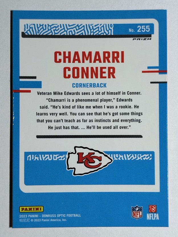 2023 Donruss Optic Pink #255 Chamarri Conner RR