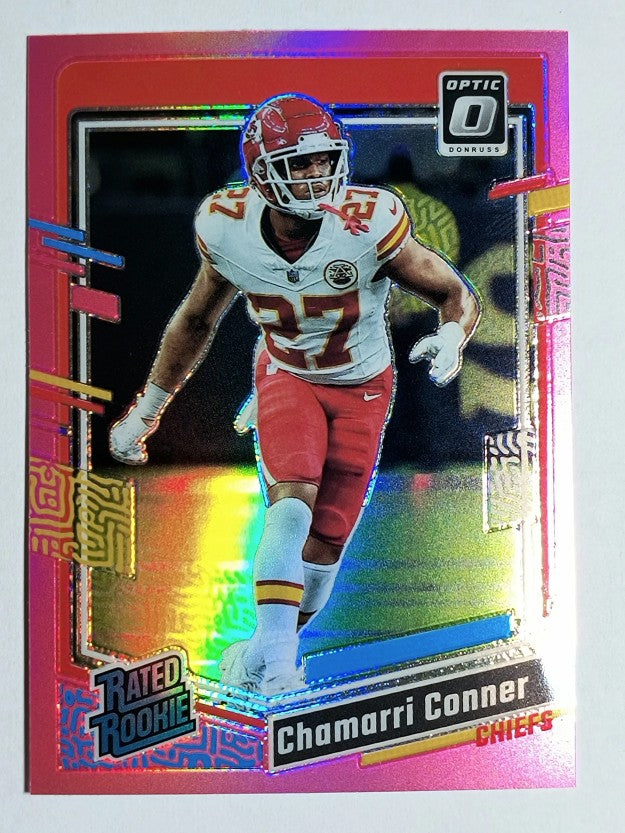 2023 Donruss Optic Pink #255 Chamarri Conner RR