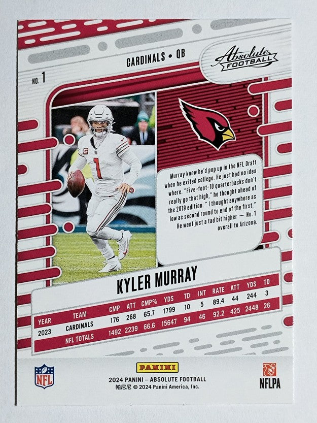 2024 Absolute Green #1 Kyler Murray