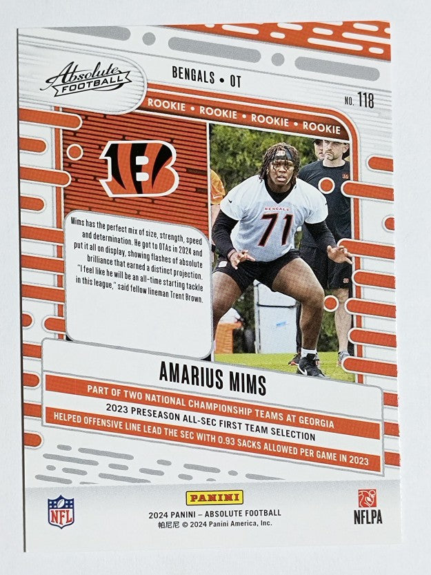 2024 Absolute Retail #118 Amarius Mims