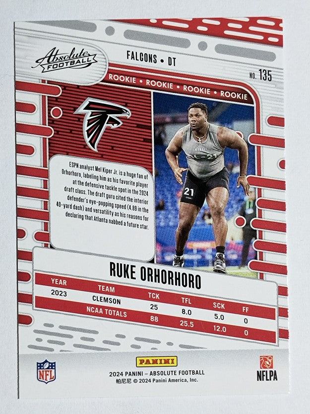 2024 Absolute Retail #135 Ruke Orhorhoro