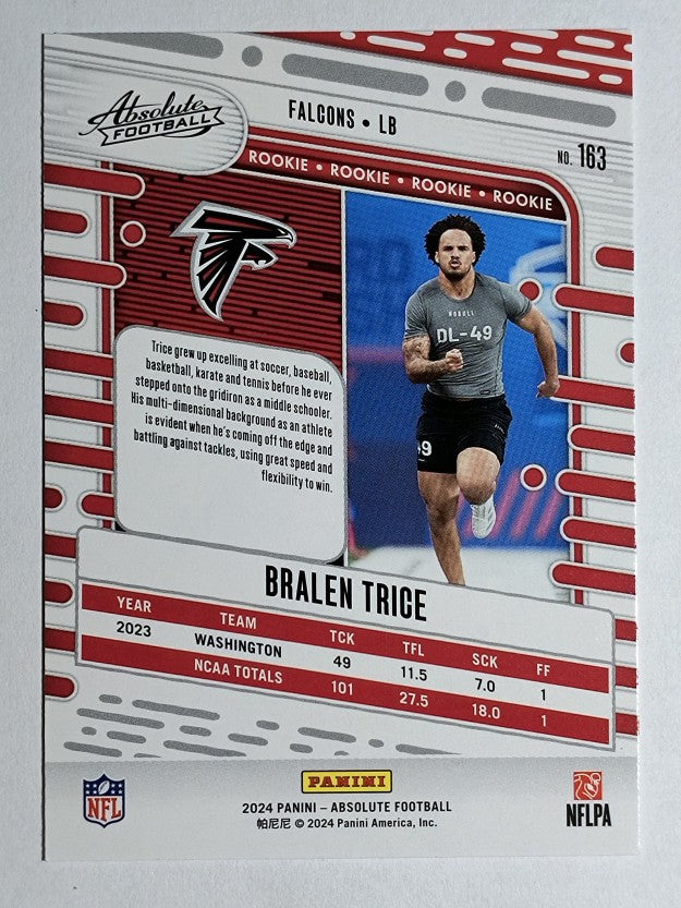 2024 Absolute Retail #163 Bralen Trice
