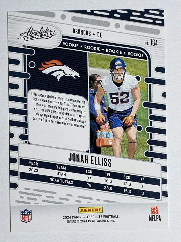 2024 Absolute Retail #164 Jonah Elliss