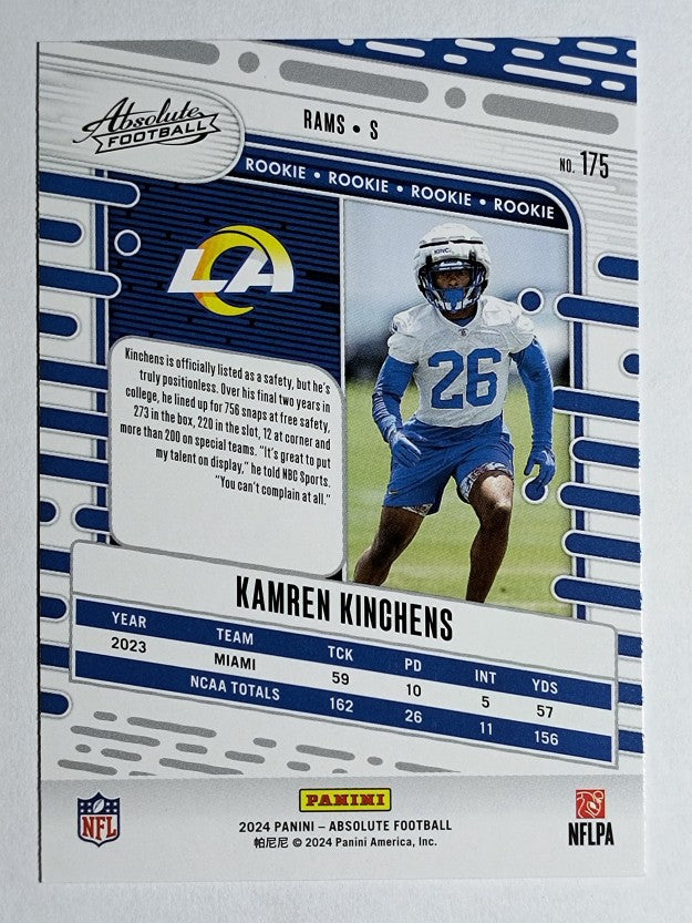 2024 Absolute Retail #175 Kamren Kinchens