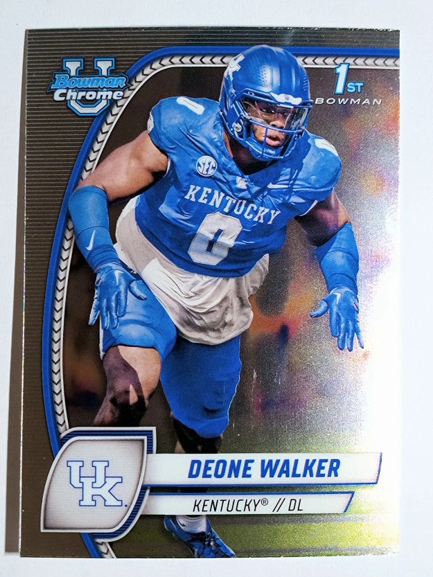 2024 Bowman Chrome University #57 Deone Walker