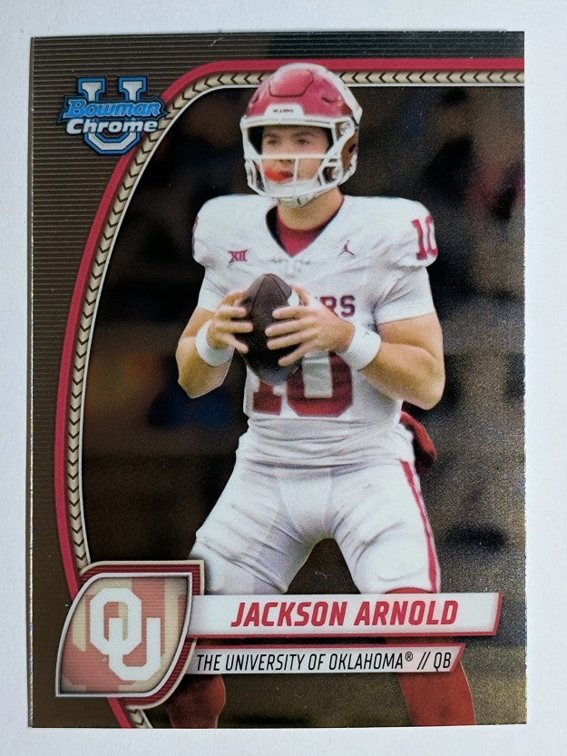 2024 Bowman Chrome University #80 Jackson Arnold