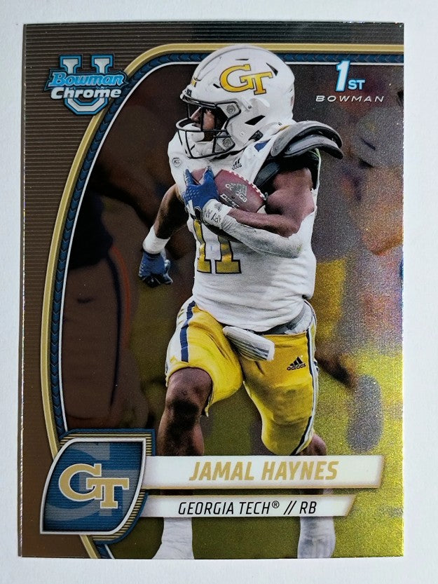 2024 Bowman Chrome University #90 Jamal Haynes