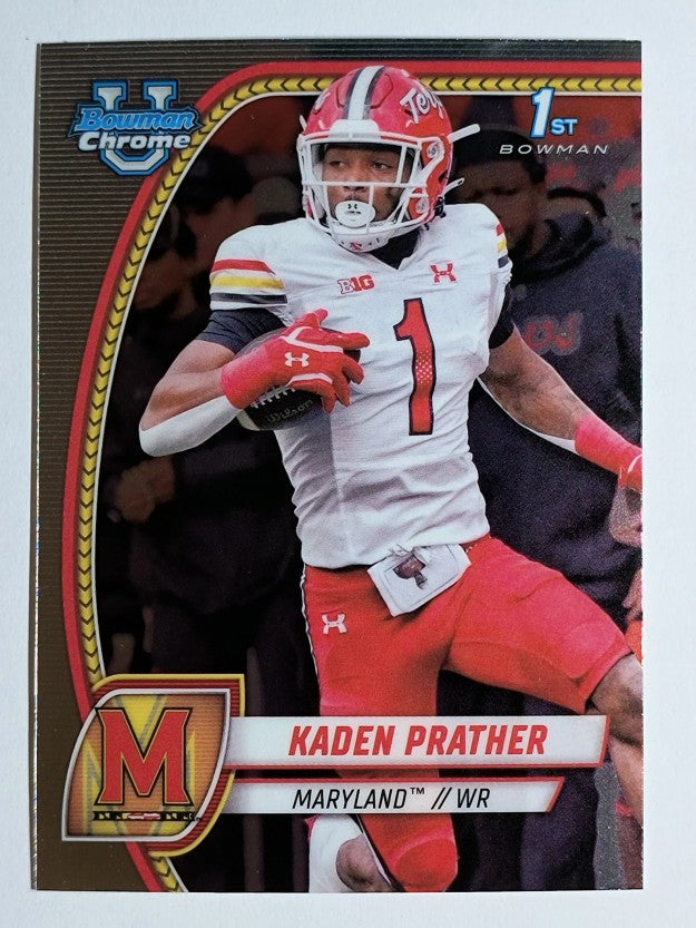 2024 Bowman Chrome University #110 Kaden Prather