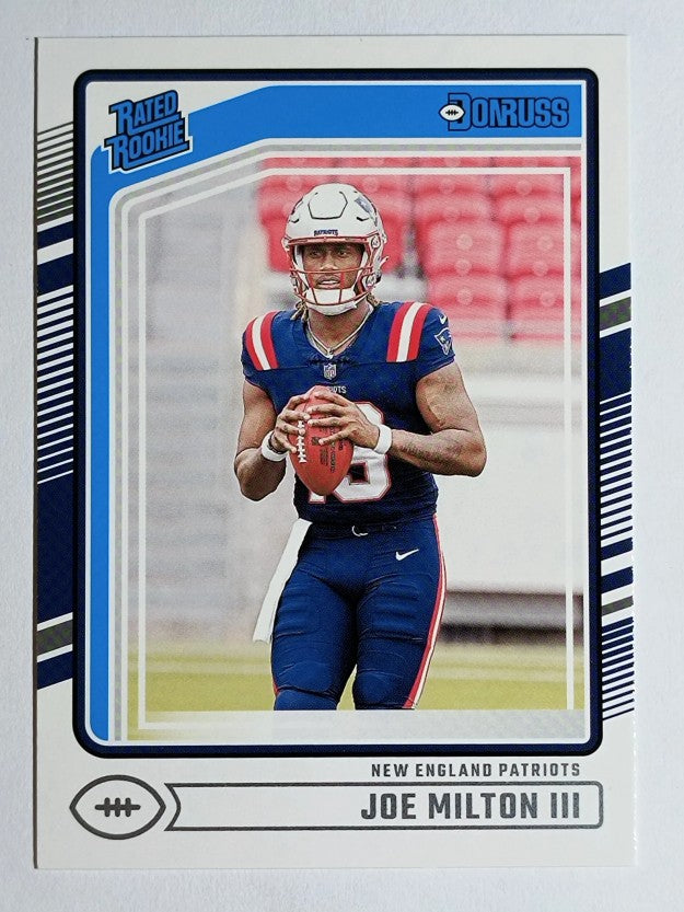 2024 Donruss #319 Joe Milton III RR RC