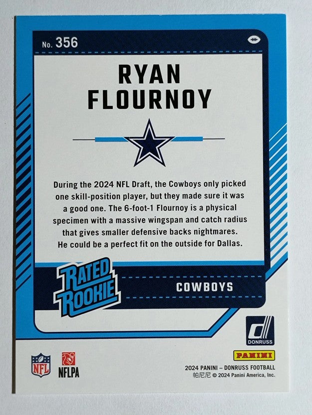 2024 Donruss #356 Ryan Flournoy RR RC