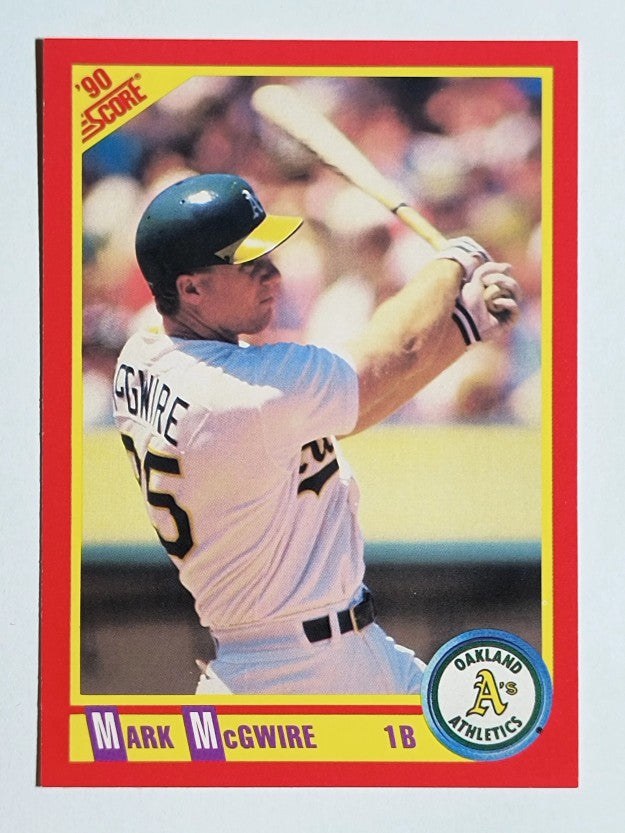 1990 Score #385 Mark McGwire