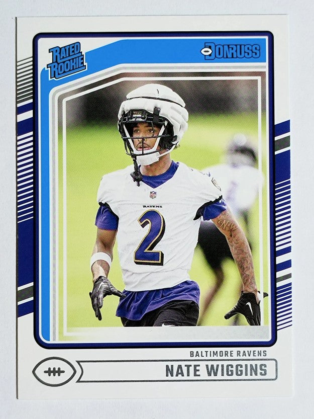 2024 Donruss #391 Nate Wiggins RR RC