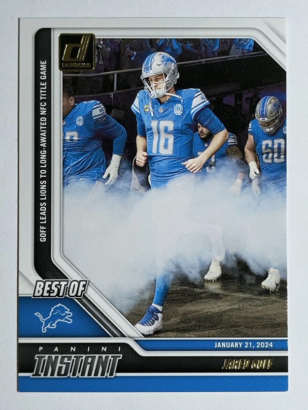 2024 Donruss Best of Instant #26 Jared Goff