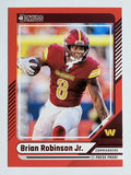 2024 Donruss Press Proof Red #39 Brian Robinson Jr.