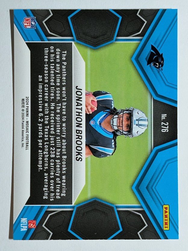 2024 Panini Mosaic #276 Jonathon Brooks DEB