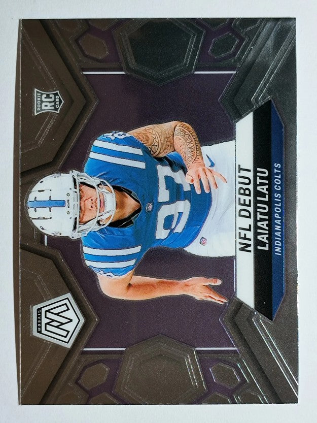 2024 Panini Mosaic #290 Laiatu Latu DEB