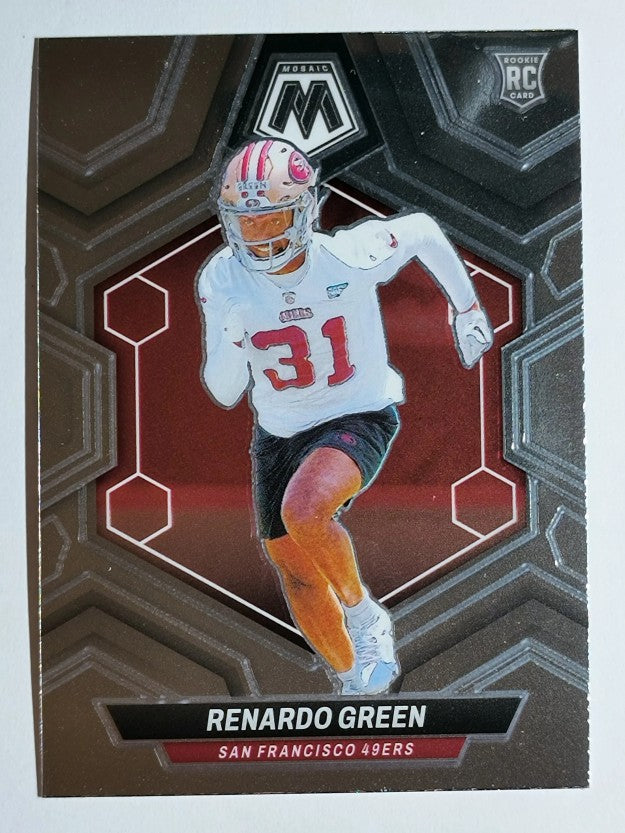 2024 Panini Mosaic #358 Renardo Green RC