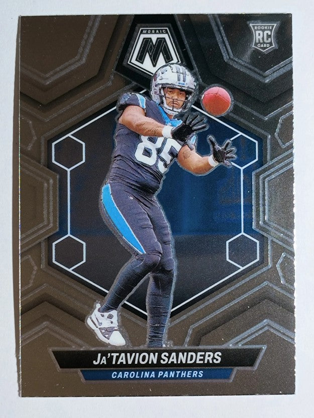 2024 Panini Mosaic #377 Ja'Tavion Sanders RC