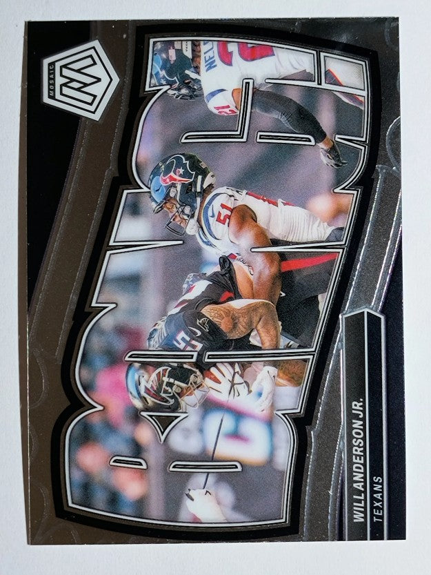2024 Panini Mosaic Bang #14 Will Anderson Jr.