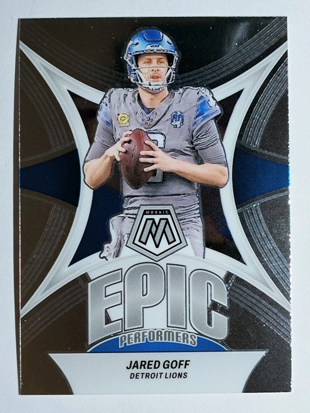 2024 Panini Mosaic Epic Performers #2 Jared Goff